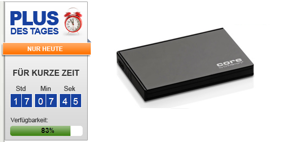 1 TB CnMemory Festplatte extern bei Plus