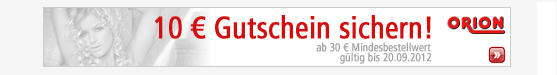 Orion 10 Euro Gutschein Dezember 2012 Orion 10 Euro Gutschein Dezember 2012
