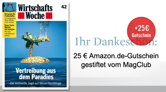 Wirtschafts woche Abo billig Amazon Gutschein Wirtschafts woche Abo billig Amazon Gutschein