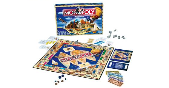 Monopoly Weltreise günstig Schnäppchen reduziert billig