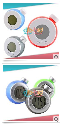 Gadget bei ebay wasserbetriebene Uhr China und Asien Geschenkidee