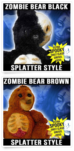 Zombie Teddybären tolle Geschenkideen bei ebay