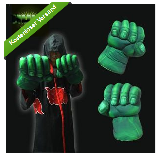 ebay Gadget Geschenkidee Hulk Handschuhe Faust HULK SMASH