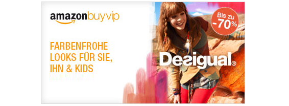 BuyVip von Amazon tolle Schnäppchen Desigual