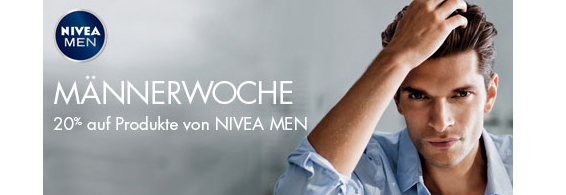 Nivea Men bei Amazon jetzt mit 20 Prozent bestellen