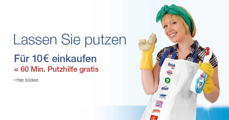 Putzfrau gratis Putzhilfe bei Amazon lassensieputzen