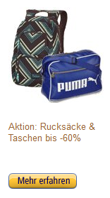 Rucksäcke und Taschen im Angebot bei Amazon