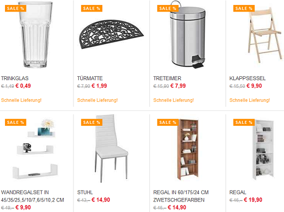 Topseller und Schnäppchen beim XXXLShop