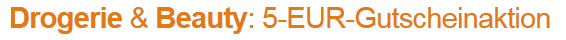 Amazon Gutscheinaktion Beauty und Drogerie
