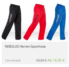 Sporthose bei Groupon