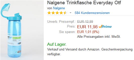 Nalgene Trinkflasche kleiner Rabatt Nalgene Trinkflasche kleiner Rabatt