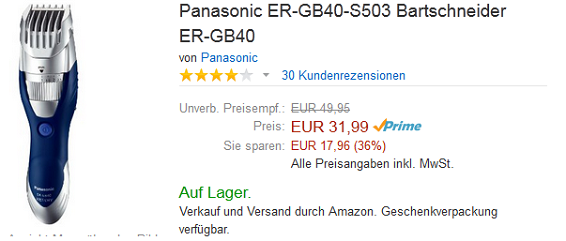 Panasonic Deal