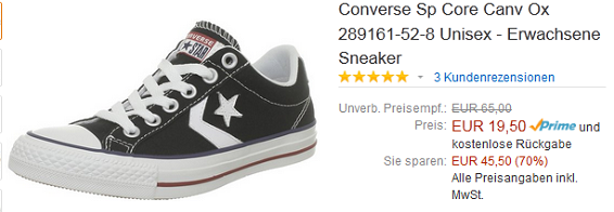 Sneakerdeal Converse