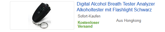 Alkoholtester