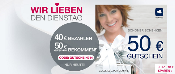 Leonardo Geschenkgutschein