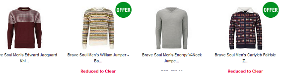 Brave Soul Schnäppchen versandkostenfrei bei zavvi