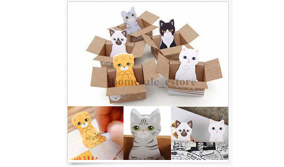 Post-It Katzen tolle Geschenkidee