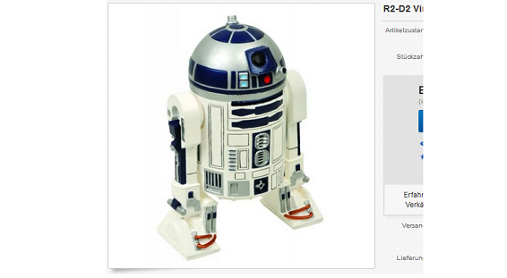 R2D2 Spardose und Figur billig