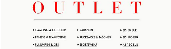 Sport Outlet bei Amazon