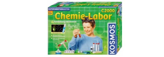 Chemie Labor billig reduzierte Geschenkidee