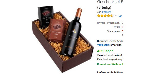 Geschenkset für Weihnachten