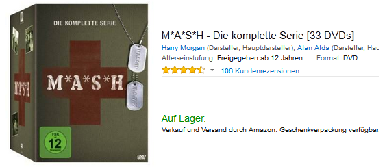 MASH DVD-Box die komplette Serie