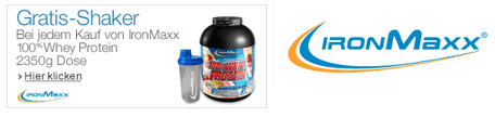 IronMaxx Gratisaktion