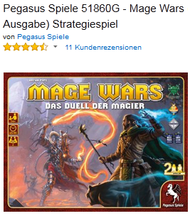 Mage Wars billig bei Amazon