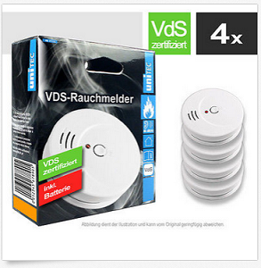VDS Rauchmelder reduziert und billig