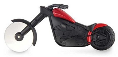 Pizza Chopper Pizzaschneider Motorrad billig reduziert