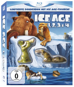 Ice Age Blu-ray-Box mit Figuren reduziert