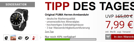 PUMA Armbanduhr