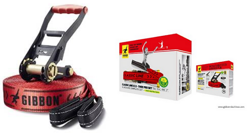 Slackline-Set reduziert: Gibbon X13