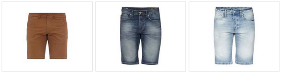 Jack & Jones kurze Hose, Shorts reduziert bei ebay