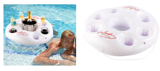 Infactory Schwimmring und Getränkehalter billig bestellenn