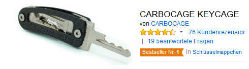 Carbocage Keycage günstig & versandkostenfrei bestellen