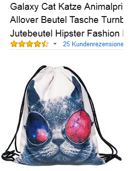 Rucksack Katze