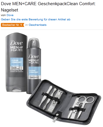 Dove Geschenkset für Herren günstig bei Amazon