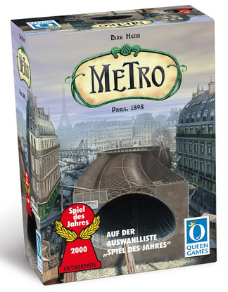 Metro Gesellschaftsspiel & Geschenkidee billig bei Amazon