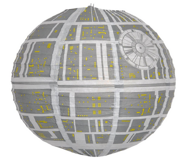 Star Wars Todesstern Lampenschirm als Geschenkidee