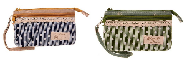 Kiss Gold: kleine stylische Tasche für Geld, Smartphone, Kleinkram