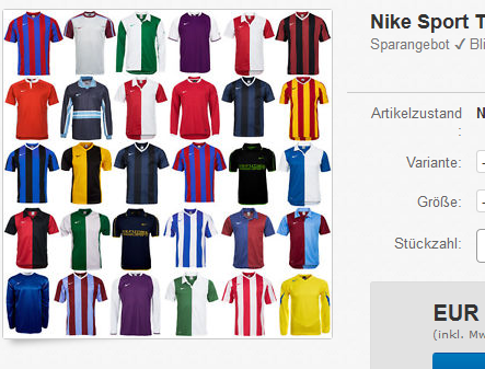 Nike Trikots für Männer billig & versandkostenfrei