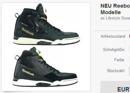 Reebok Pump Skyjam Schuhe & Sneaker