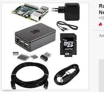 Raspberry Pi Modell B billig bestellen