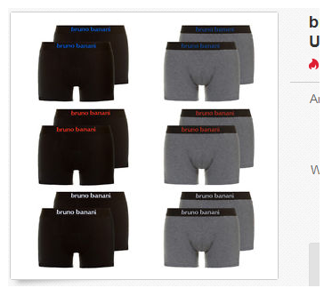 bruno banani Boxershorts Doppelpack billig bei ebay