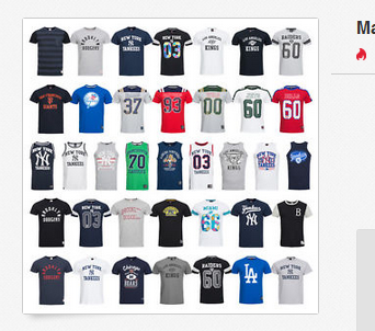 Majestic Athletic T-Shirts (NFL, NHL, MLB)