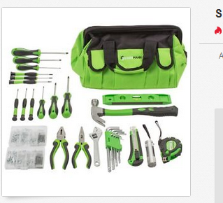 STARKMANN Greenline Werkzeugtasche mit 756 Teilen