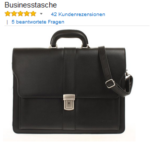 Aktentasche & Schultertasche von Bag Street