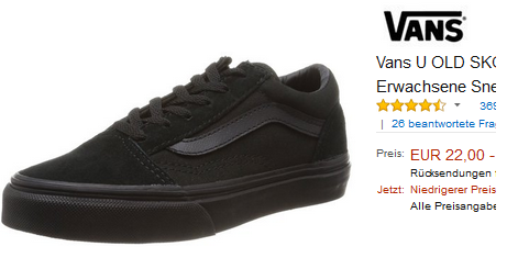 U OLD SKOOL Sneaker von Vans