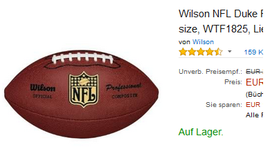 Wilson NFL Football reduziert